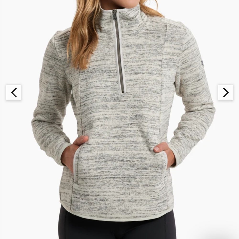 Kühl Heather Gray Quarter-Zip Pullover